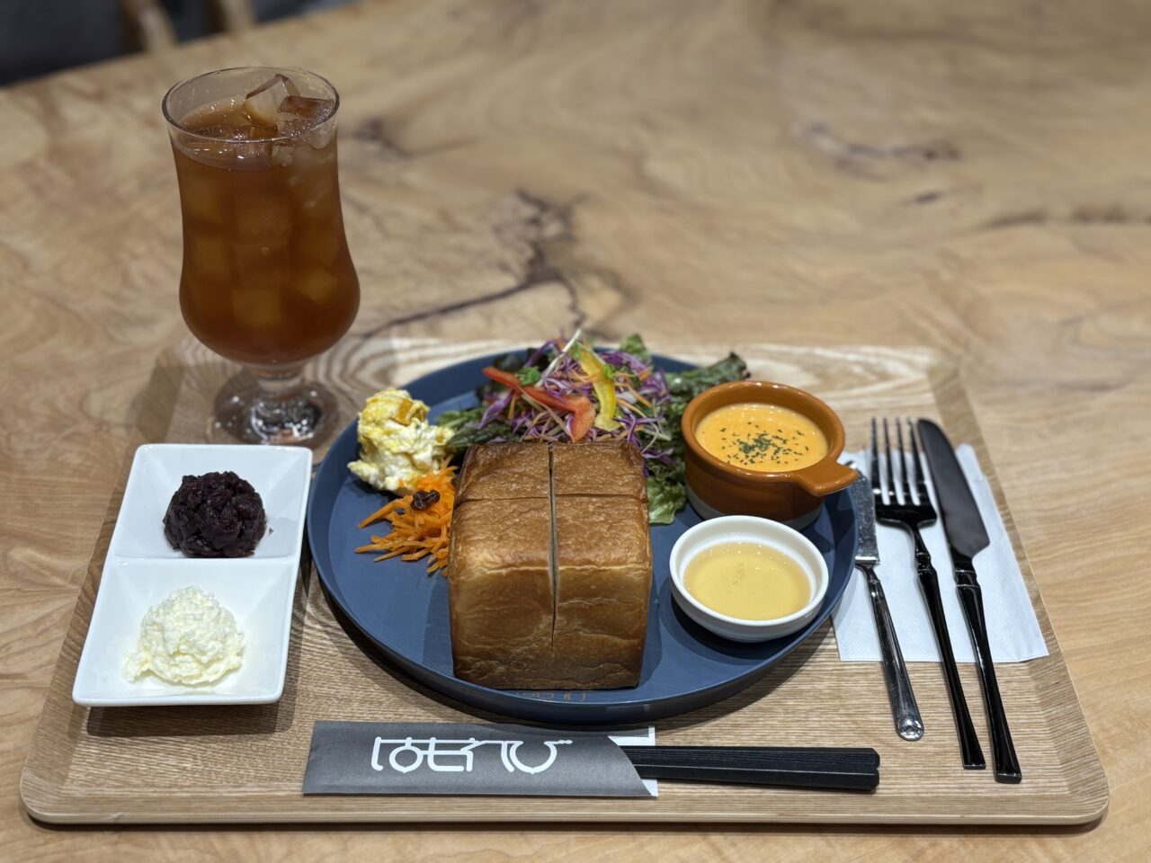はもれびカフェキューブパンモーニング